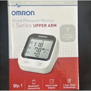 Omron 5 Series Upper Arm Blood Pressure Monitor Model BP7255